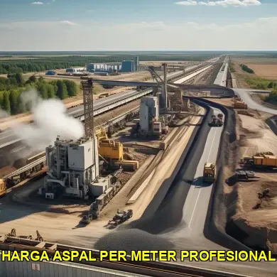 harga aspal per meter profesional